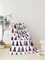 Reversible and Ultra-Plush Flannel Fleece-Winter Christmas Sherpa Throw- Lightweight Soft and Cozy-Holiday Decorative Throw, Perfect for Lounging, 50 x 60 inches, Plaid Christmas Tree